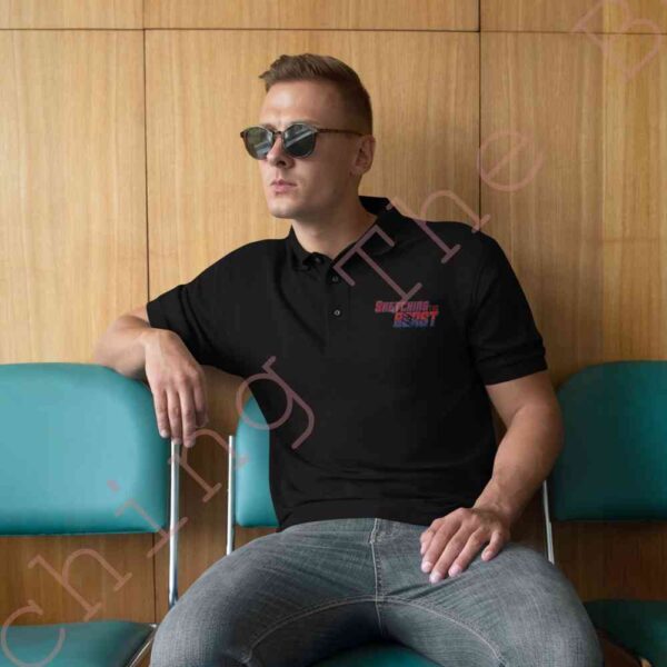mockup-c90d3b1d.jpg Men's Premium sketching the beast Polo