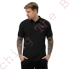 classic-polo-shirt-black-front-2-6054bab567461.png Embroidered Sketching The Beast Polo Shirt