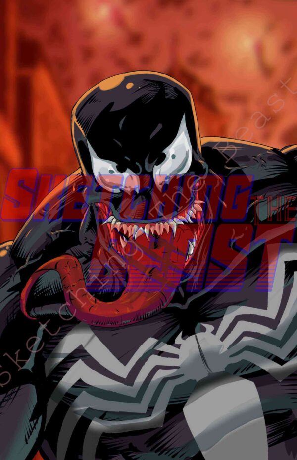 venom color rgb 11 x 17 Venom
