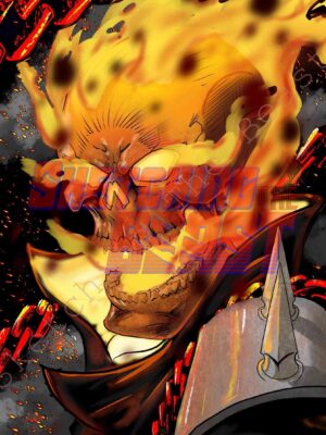 black background ghost rider Ghost Rider