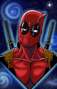 Deadpool Bust