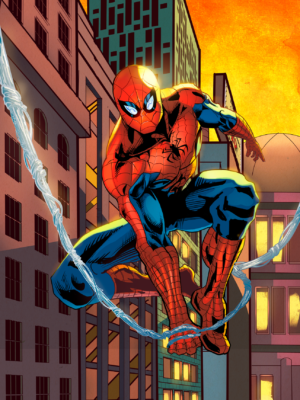 spidey_RGB-colors Spiderman Swinging through Your neighborhood