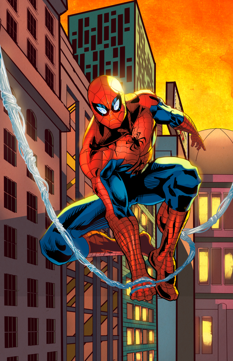 Spiderman Swinging through Your neighborhood ⋆ Sketching The Beast -J ...