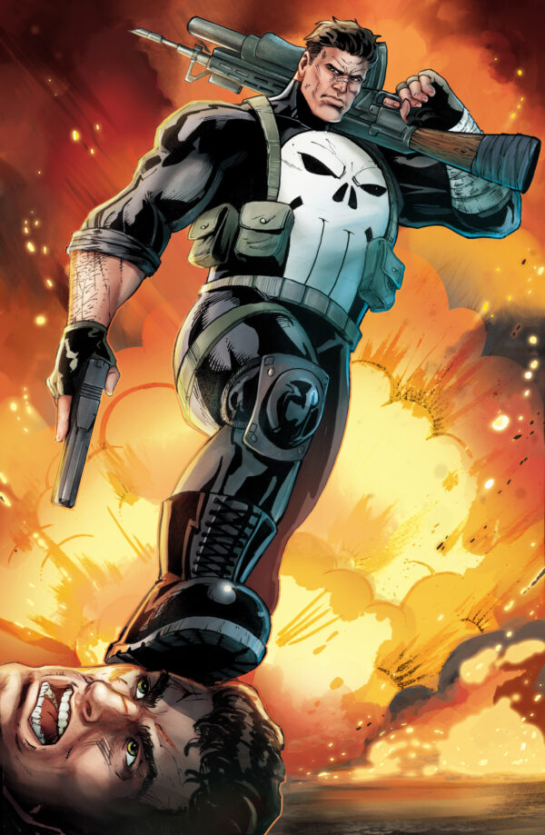 Punisher_colors Punisher On Fire