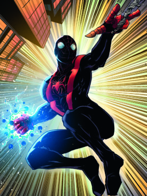 Spin 11 x 17 Miles Morales