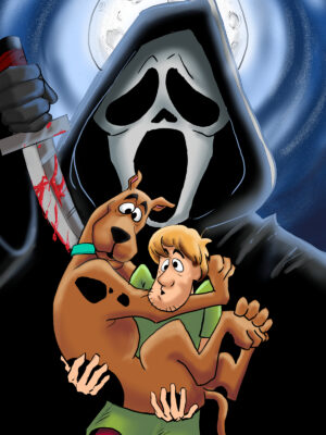 scooby 11 x 17 Scream Vs Scooby Doo