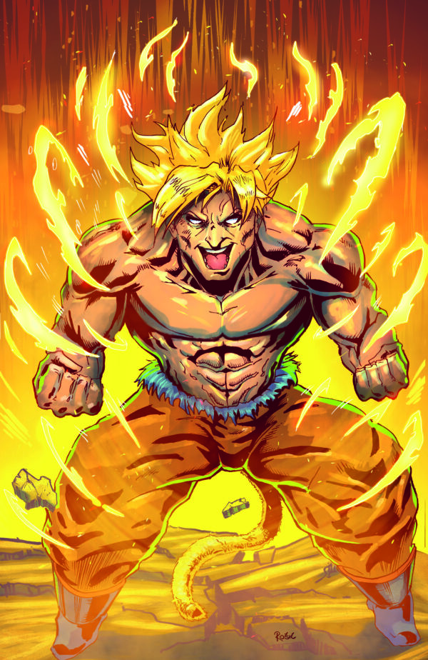 super saiyan 11 x 17 Goku